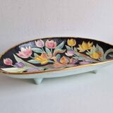 Large ceramic dish signed Ugo for Vallauris