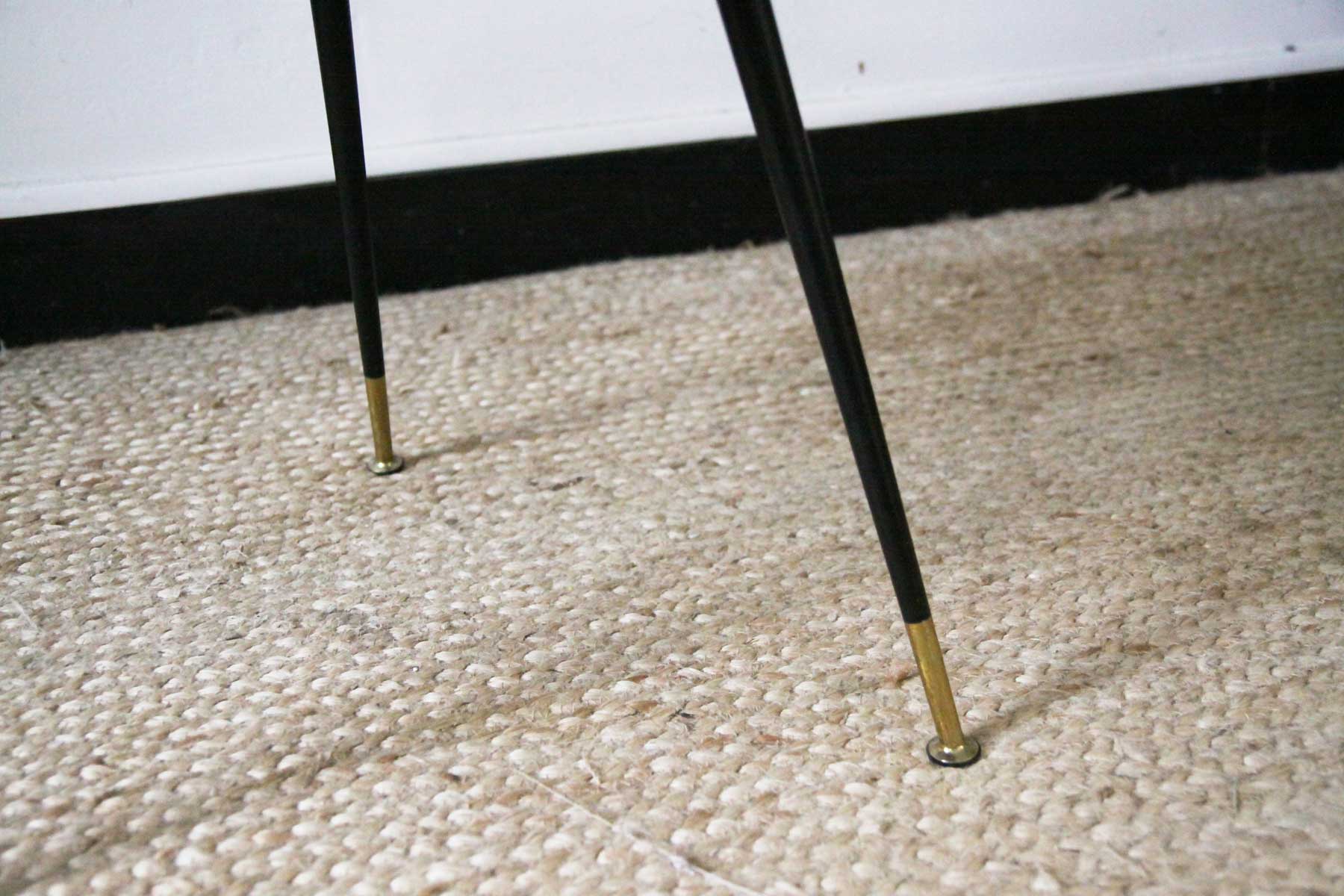 Table tripode en bois vintage