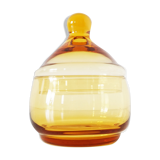 Empoli orange blown glass candy