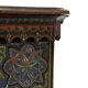 Antique hand-painted Moroccan Moorish Zouak side table