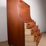 Secretary, desk, Danish in Teak by Borge Mogensen for Soborg Mobelfabrik 1960.