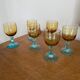 6 verres en cristal de Portieux
