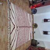 Handmade wool Berber rug 250x150 cm