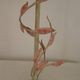 Pair Of French Vintage Metal Table Lamps With Scrolling Leaf Detail