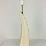 "Concorde" lamp vintage white ceramic 1960