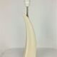 "Concorde" lamp vintage white ceramic 1960
