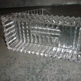 Art-deco molded glass bowls
