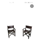Fauteuil de scénariste en cuir