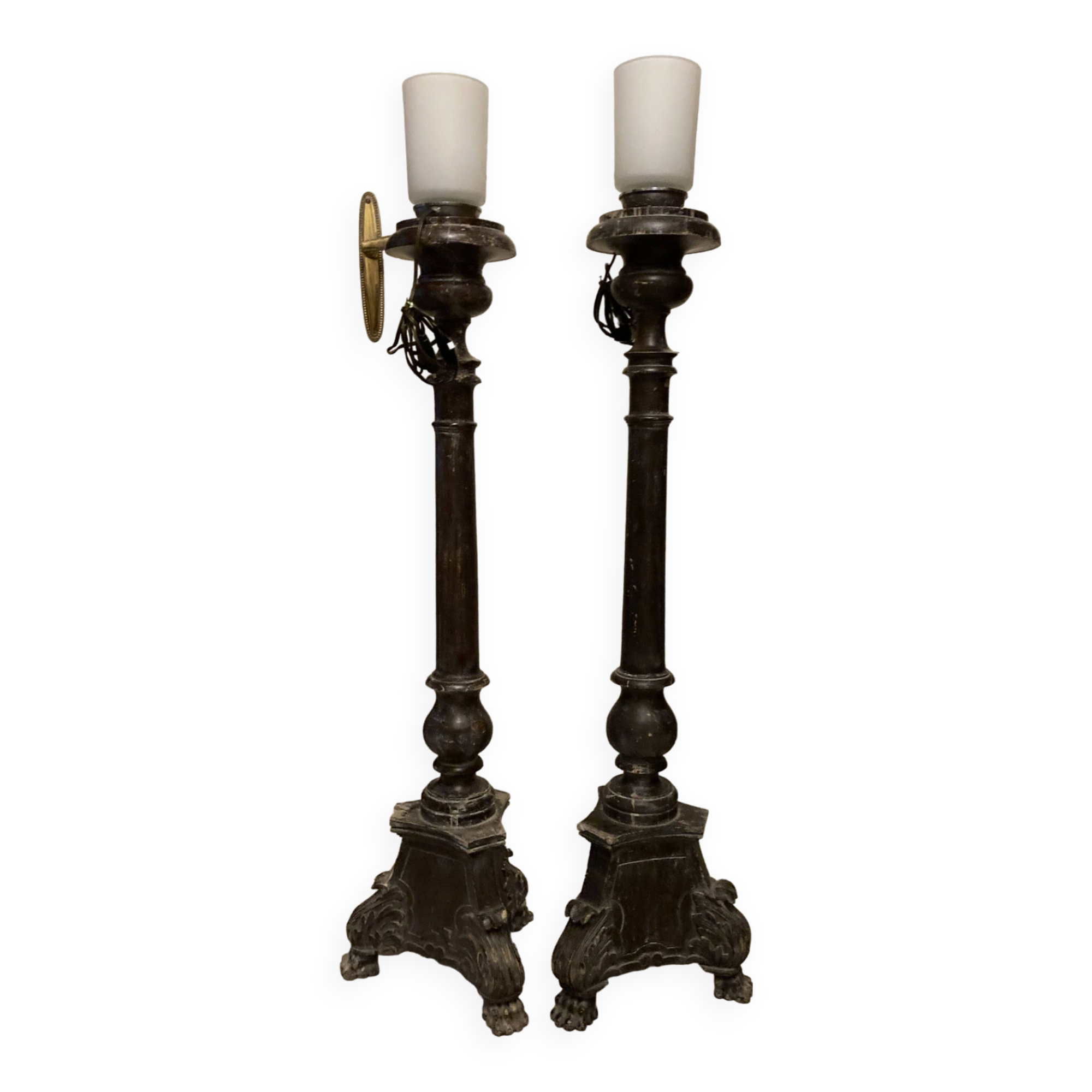 paire de candélabres