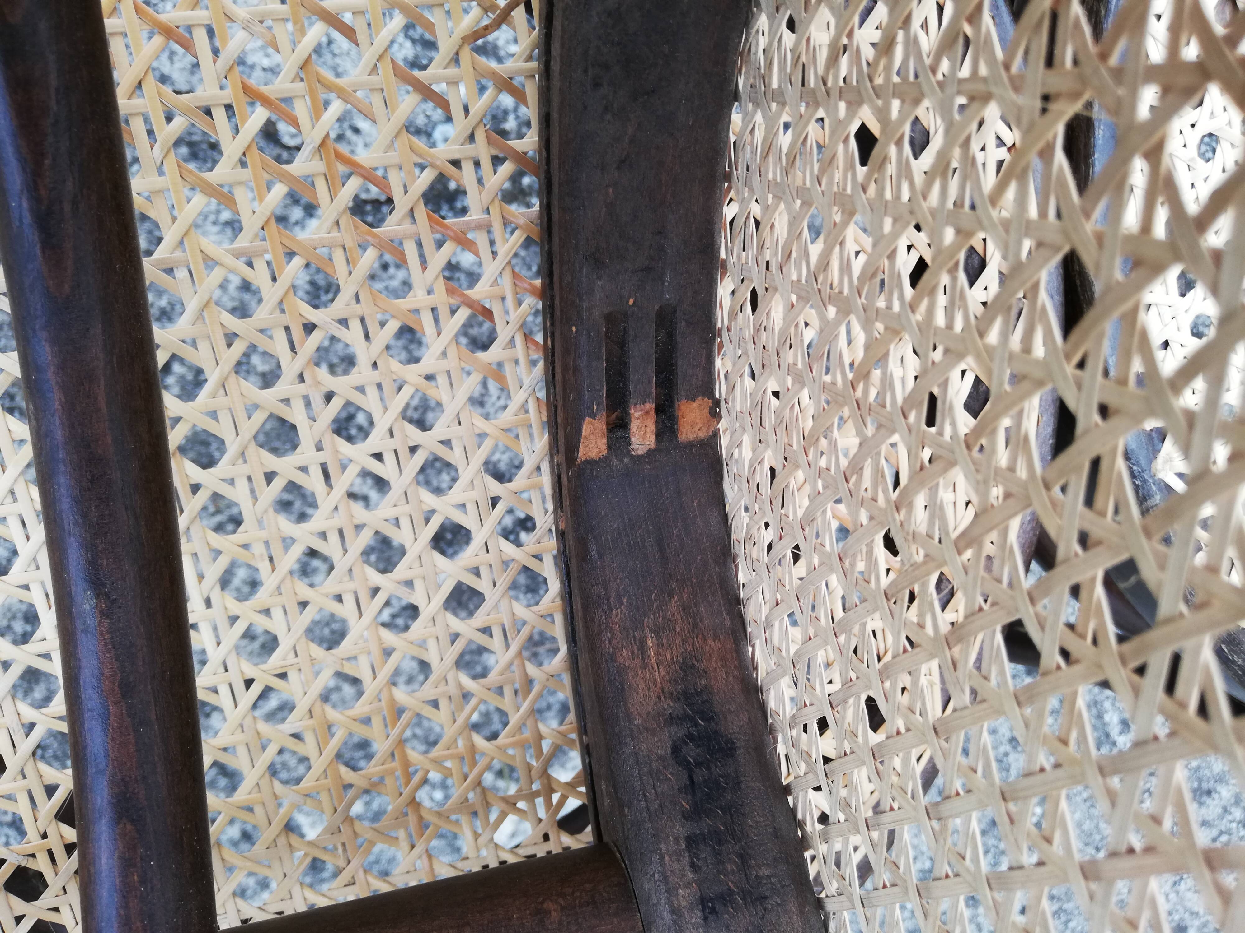 6 Thonet bistro chairs