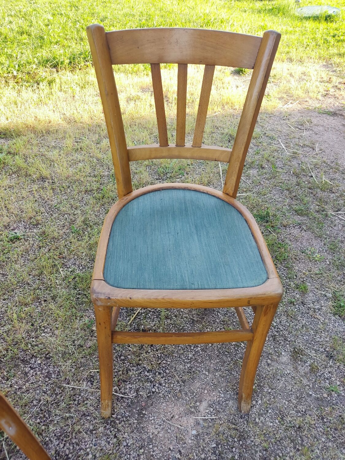 4 chaises en bois marque luterma