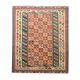 Grand tapis Kilim vintage, en laine turque tissée à plat, motif géométrique, 296 x 212 cm