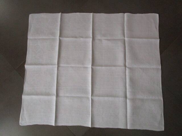 7 large antique damask napkins