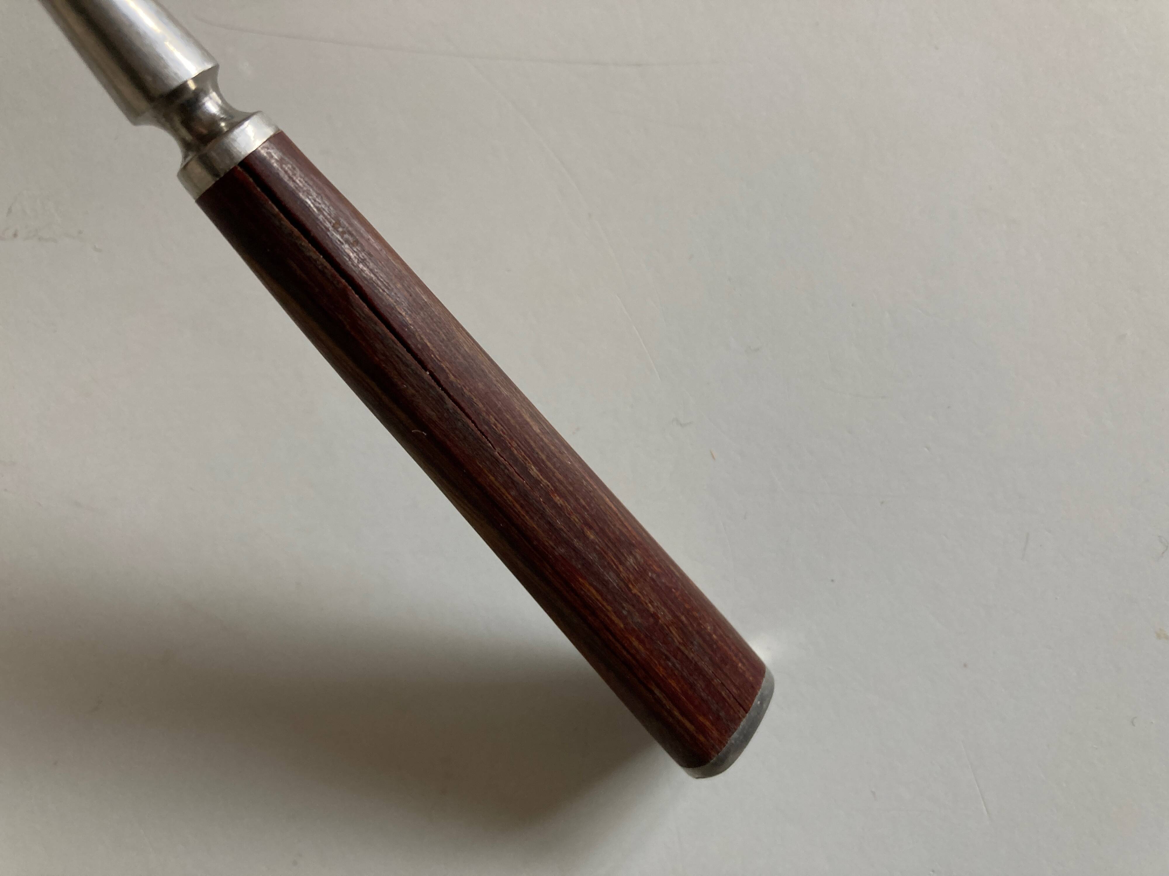 Set of 5 Dansk Design cake forks in teak 1980