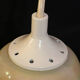 New vintage suspension in iridescent opaline – Attributed to Vianne
