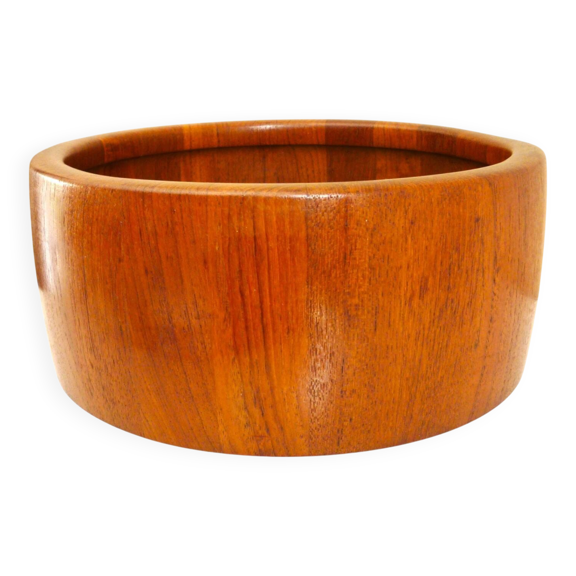 Dish, fruit dish, Scandinavian design, teak, R. Nissen Denmark 60s/70s