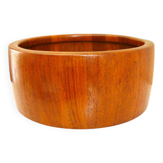 Dish, fruit dish, Scandinavian design, teak, R. Nissen Denmark 60s/70s