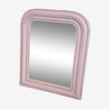 Louis Philippe powder pink mirror