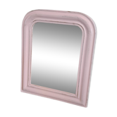 Powder pink Louis Philippe mirror