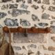 Antique wooden coat hook