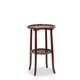 Thonet. Pair of side tables with 2 tops in stained beech. 1900s.