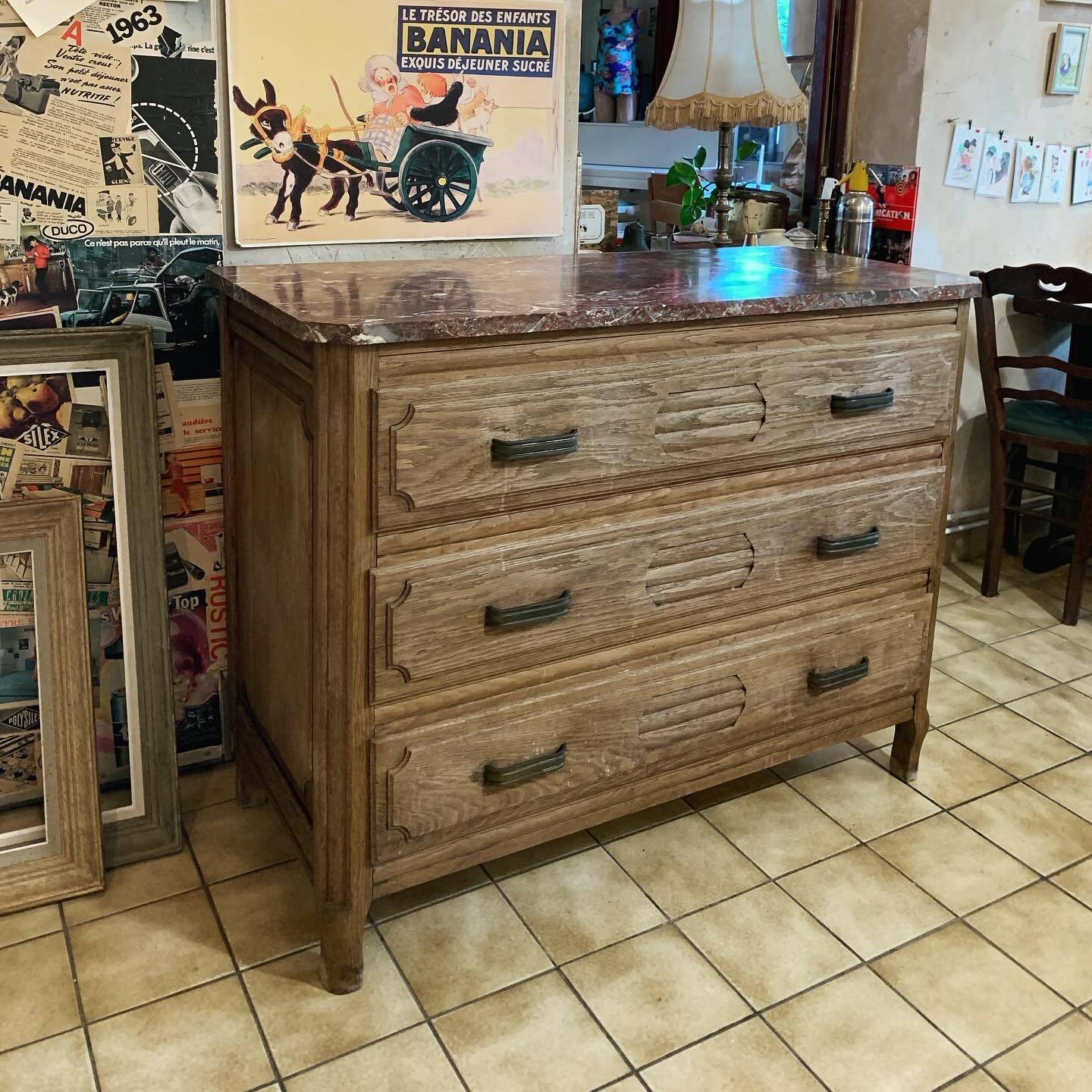 Art Deco chest of drawers