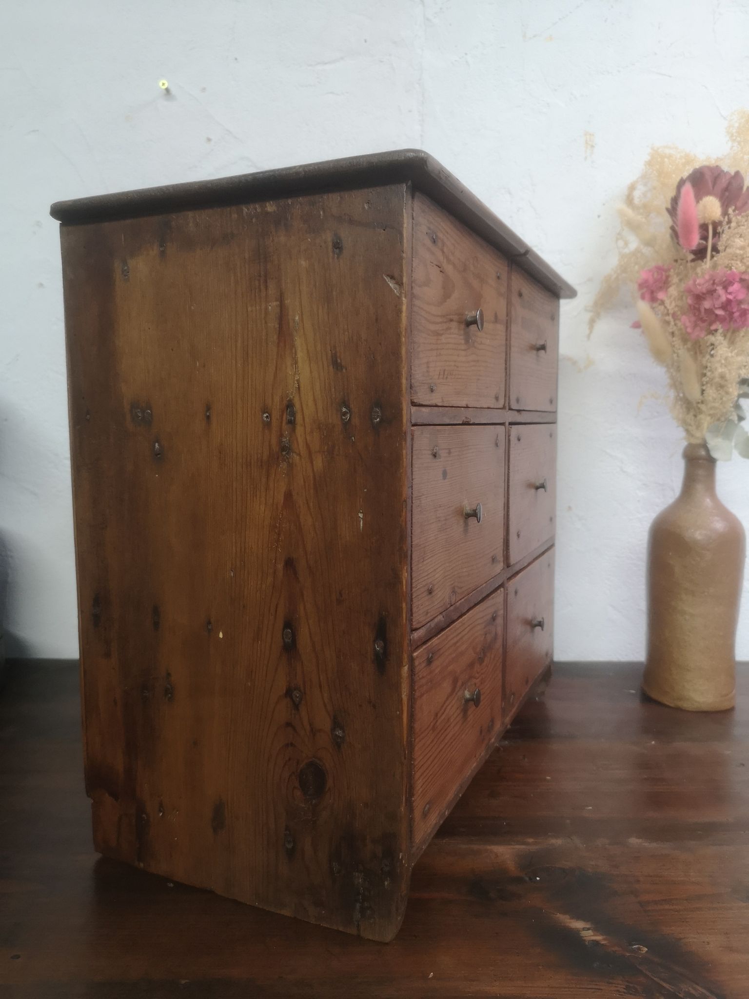 Old cabinet drawer 20-30s loom wood workshop