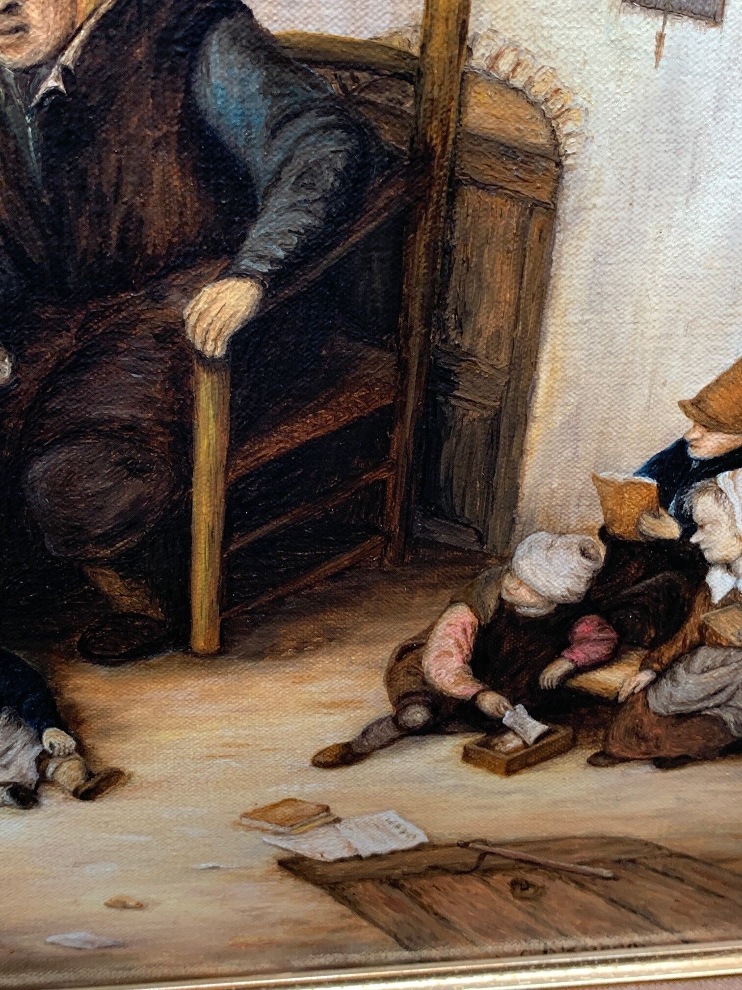 Painting "Old Flemish School"