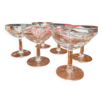 6 coupes champagne France
