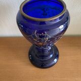 Bohemian crystal vase