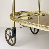 Vintage bar cart by M.B., Italy, 1960s