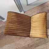 Gold tapestry foot rest