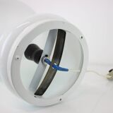 All Glass Table Lamp by Valasske Mezirici, 1960s, Czechoslovakia