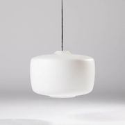 Rare large and heavy pendant lamp from Valasske Mezirici, Czechoslovakia
