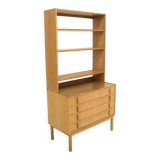 Scandinavian teak bookcase by Bertil Fridhagen for Bodafors, Sweden,