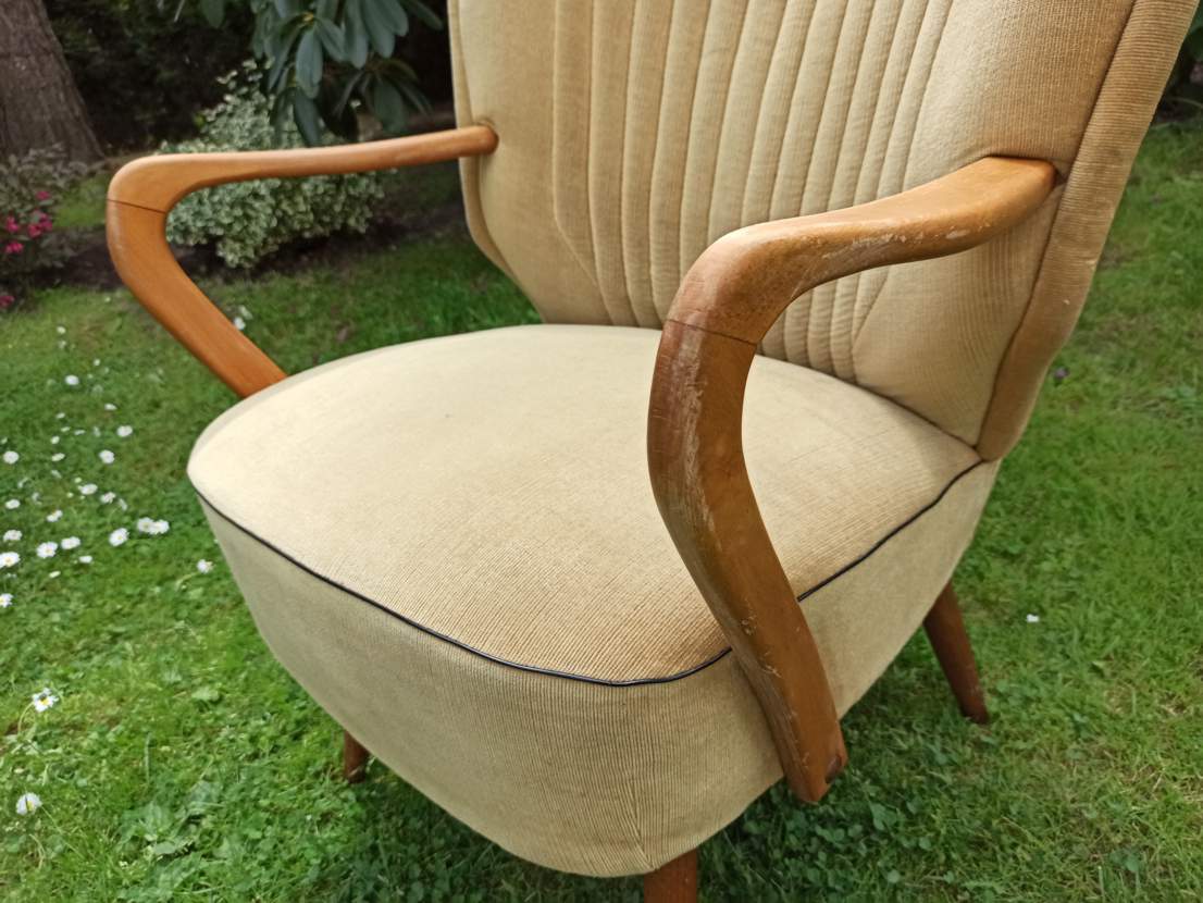 Vintage cocktail armchair, 1960s / 1970s
