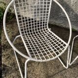 Designer metal chairs