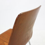 Set of 6 stacking chairs, 1960