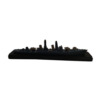 Russian metal boat model