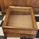 Vitrine de comptoir en chêne Fin XIXème / Déb. XXème