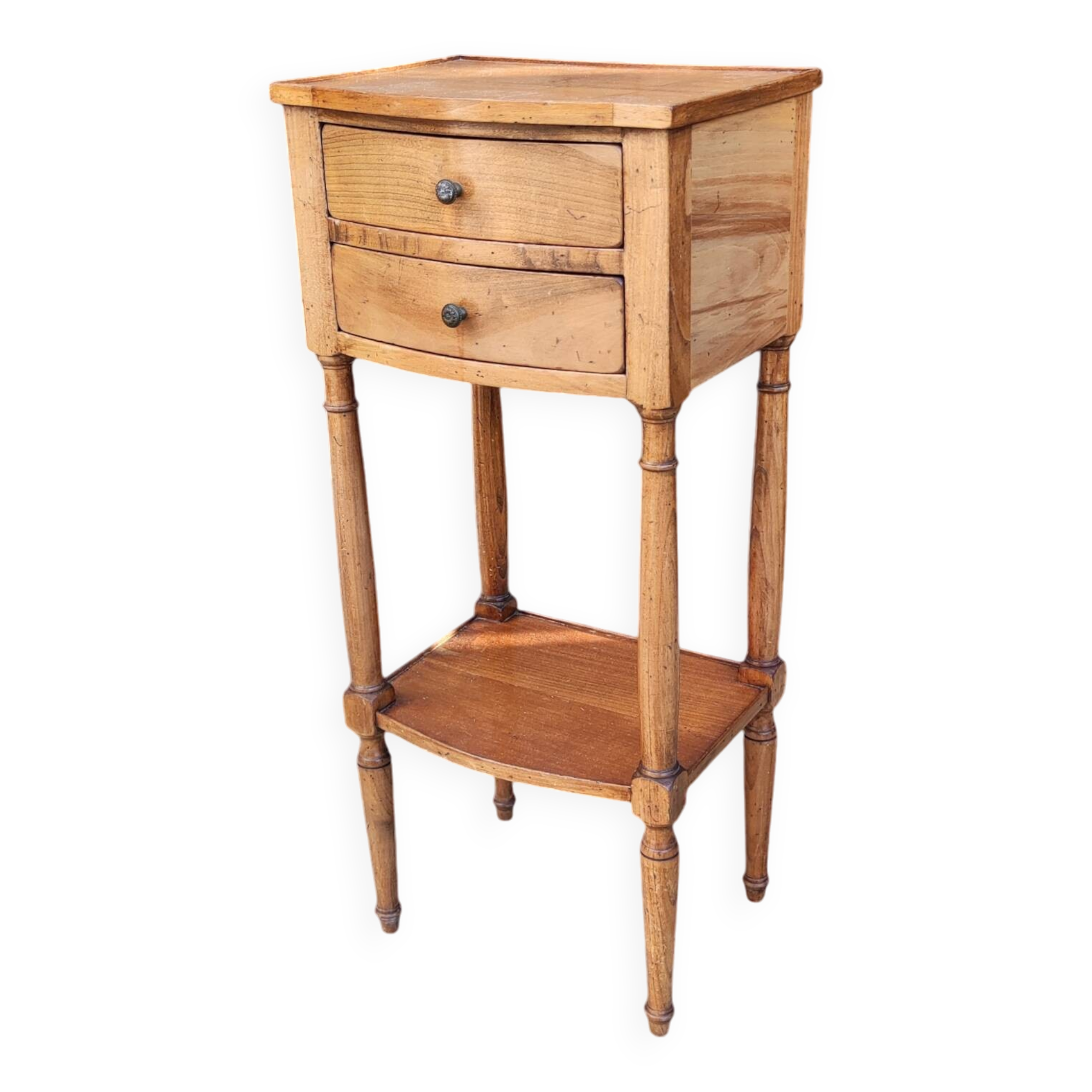 Old small piece of furniture, side table, bedside table