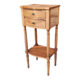 Old small piece of furniture, side table, bedside table