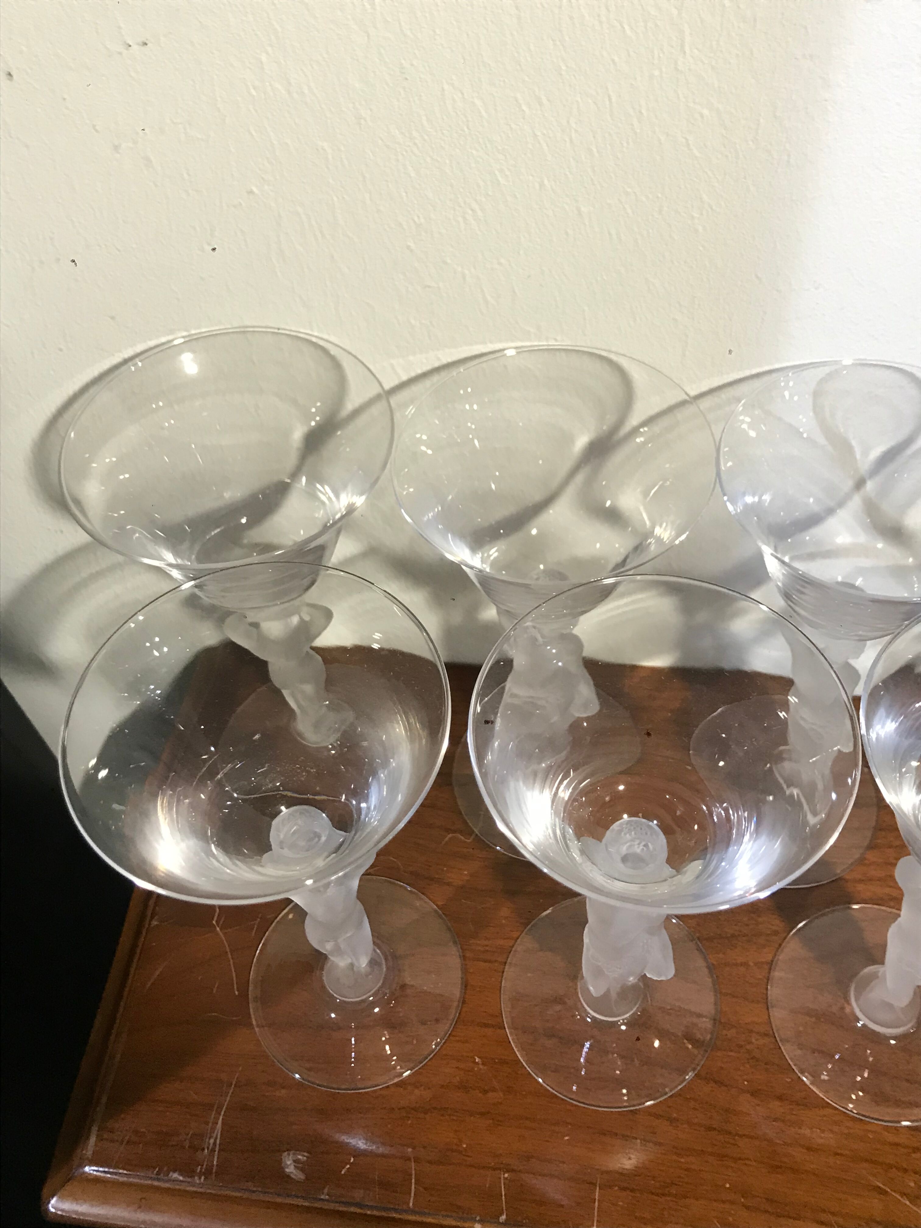 12 crystal wine glasses from bacchus