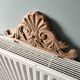 Old oak pediment