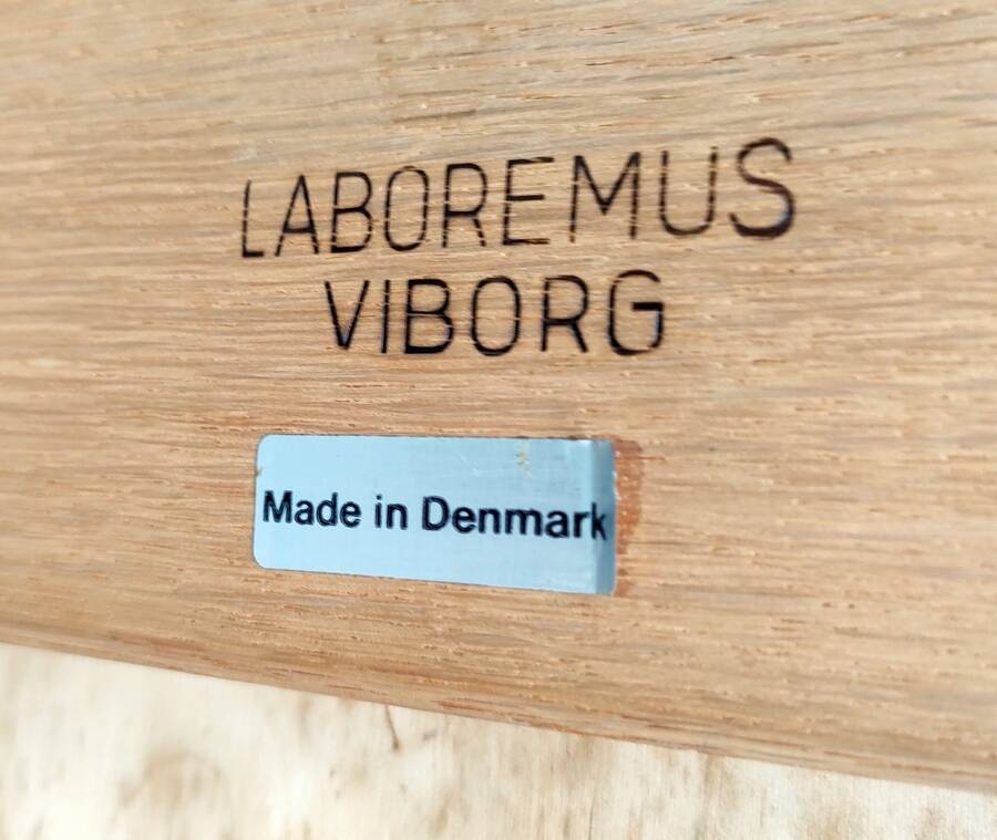 Danish vintage design arm chair in oak - Laboremus Viborg