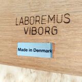 Fauteuil design danois vintage en chêne - Laboremus Viborg