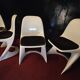 Lot 4 chaises casala vintage par Alexander Begge 1ère édition