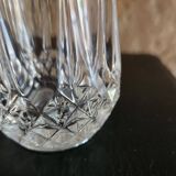 Set of 3 cut glasses - Longchamp style, Cristallerie d'Ar