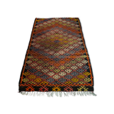 Vintage Turkish Kilim Rug , 77 x 50 cm