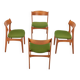 Vintage Dining Chairs by Erik Buch for O.D. Møbler